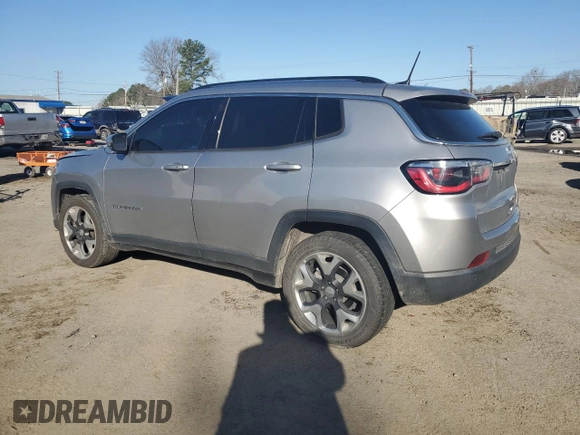 2018 Jeep Compass Limited with VIN 3C4NJCCB9JT358106, listed as a Copart auction lot 48586735 with 142,340 mi miles and Salvage Title. Bid and sale history available at carsss.com. Image 2.