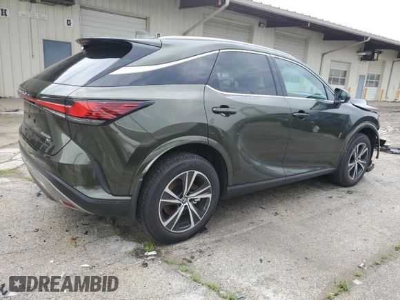 2024 Lexus RX with VIN 2T2BBMCA8RC038816, listed as a Copart auction lot 61034784 with 5,153 mi miles and Salvage Title. Bid and sale history available at carsss.com. Image 3.