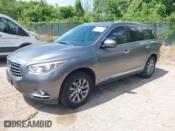 2015 Infiniti QX60 z VIN 5N1AL0MM3FC521774, wystawiony jako IAAI lot #42182939 z przebiegiem 99 438 mil mil oraz . Historia ofert i sprzedaży dostępna na DreamBid. Obrazek 17.