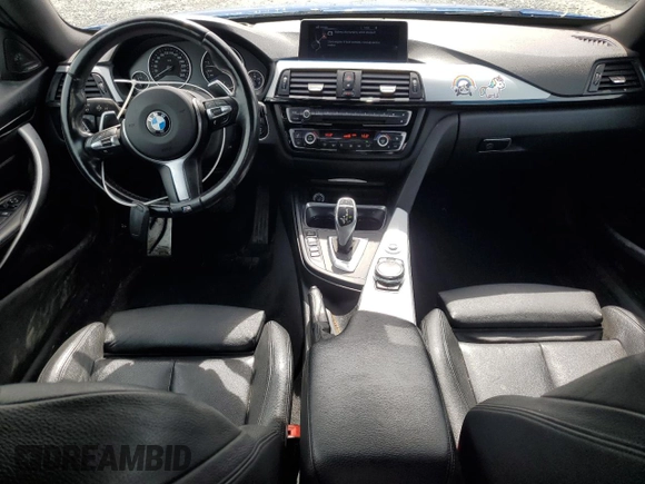 2015 BMW 4 Series 435i xDrive with VIN WBA3R5C53FK371770, listed as a Copart auction lot 55247065 with 121,070 mi miles and Clean title. Bid and sale history available at DreamBid. Image 8.