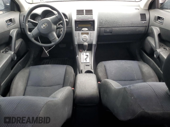 2005 Scion tC with VIN JTKDE177150041586, listed as a Copart auction lot 52210275 with 225,658 mi miles and Salvage Title. Bid and sale history available at carsss.com. Image 8.