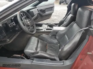 1986 Chevrolet Corvette with VIN 1G1YY6784G5900934, listed as a Copart auction lot 84873224 with 103,341 mi miles and Salvage Title. Bid and sale history available at carsss.com. Image 7.