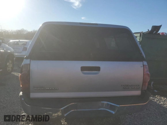 2008 Toyota Tacoma PreRunner with VIN 3TMJU62N28M063128, listed as a Copart auction lot 85784834 with 314,096 mi miles and Clean Title. Bid and sale history available at carsss.com. Image 6.