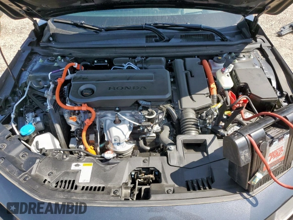 2024 Honda Accord Touring with VIN 1HGCY2F86RA093078, listed as a Copart auction lot 57392485 with 10,602 mi miles and Salvage title. Bid and sale history available at DreamBid. Image 11.
