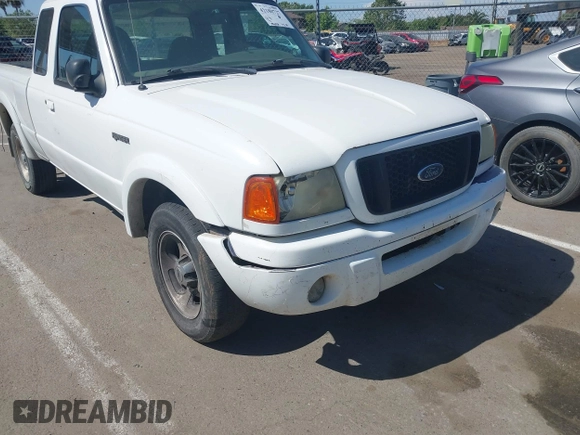2004 Ford Ranger XL with VIN 1FTYR14UX4PB32451, listed as a IAAI auction lot 42180727 with 286,039 mi miles. Bid and sale history available at carsss.com. Image 17.