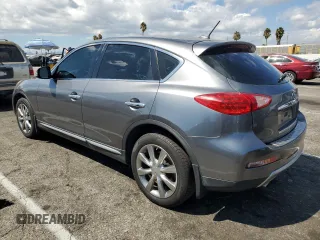 2017 Infiniti QX50 with VIN JN1BJ0RP4HM381140, listed as a Copart auction lot 71834924 with 44,022 mi miles and Salvage Title. Bid and sale history available at carsss.com. Image 2.