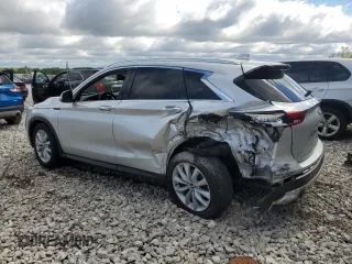 2019 Infiniti QX50 Luxe z VIN 3PCAJ5M38KF125979, wystawiony jako Copart lot #57863035 z przebiegiem 84 048 mil mil oraz Czysty tytuł • Clean title. Historia ofert i sprzedaży dostępna na DreamBid. Obrazek 2.