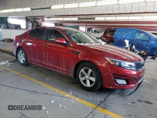 2015 Kia Optima LX with VIN 5XXGM4A78FG435796, listed as a Copart auction lot 45652035 with 160,528 mi miles and Salvage Title. Bid and sale history available at carsss.com. Image 4.