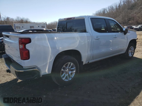 2024 Chevrolet Silverado 1500 LT with VIN 1GCUDDE83RZ159308, listed as a Copart auction lot 49765515 with 0 mi miles and Salvage Title. Bid and sale history available at carsss.com. Image 3.
