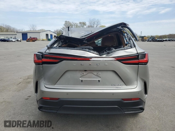 2025 Lexus NX 350 Premium with VIN 2T2GGCEZ7SC070344, listed as a Copart auction lot 52892975 with 7,781 mi miles and Salvage title. Bid and sale history available at DreamBid. Image 6.
