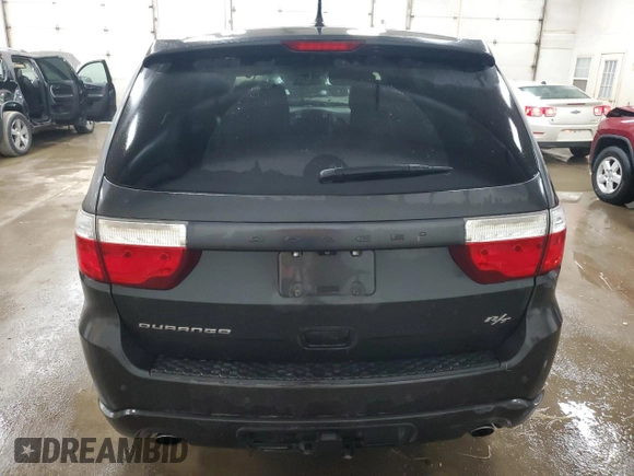 2011 Dodge Durango R/T with VIN 1D4SD6GT8BC681920, listed as a Copart auction lot 75326794 with 131,350 mi miles and Clean Title. Bid and sale history available at carsss.com. Image 6.