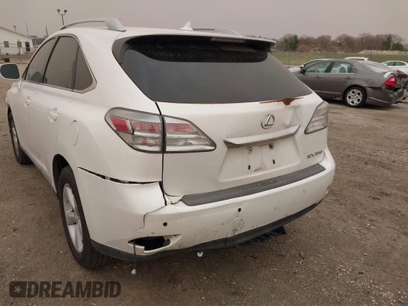 2012 Lexus RX 350 with VIN 2T2BK1BA5CC123975, listed as a IAAI auction lot 41834027 with 142,565 mi miles and . Bid and sale history available at DreamBid. Image 6.