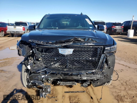 2024 Cadillac Escalade 4WD Sport Platinum z VIN 1GYS4GKL3RR331798, wystawiony jako Copart lot #81526454 z przebiegiem 4 140 mil mil oraz Szkoda całkowita • Salvage title. Historia ofert i sprzedaży dostępna na DreamBid. Obrazek 5.