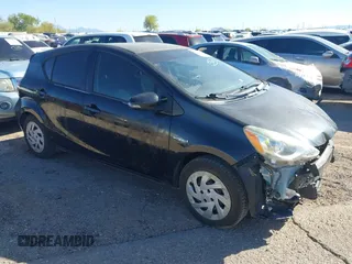 2016 Toyota Prius c One with VIN JTDKDTB39G1119790, listed as a IAAI auction lot 41975362 with 132,904 mi miles. Bid and sale history available at carsss.com. Image 1.