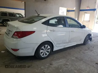 2017 Hyundai Accent SE with VIN KMHCT4AE5HU326141, listed as a Copart auction lot 46502905 with Not Provided miles and Salvage Title. Bid and sale history available at carsss.com. Image 3.