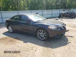 2015 Mazda 6 i Grand Touring with VIN JM1GJ1W69F1168512, listed as a Copart auction lot 53150995 with 130,205 mi miles and Salvage Title. Bid and sale history available at DreamBid. Image 4.