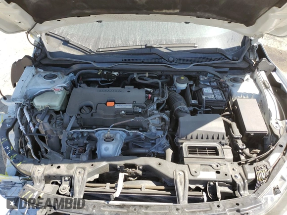 2019 Honda Civic Sedan LX with VIN 2HGFC2F63KH586380, listed as a Copart auction lot 50124585 with 41,997 mi miles and Salvage Title. Bid and sale history available at carsss.com. Image 12.