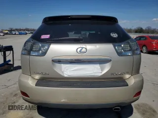 2006 Lexus RX 400h with VIN JTJGW31UX60004370, listed as a Copart auction lot 50452855 with Not provided miles and Clean title. Bid and sale history available at DreamBid. Image 6.