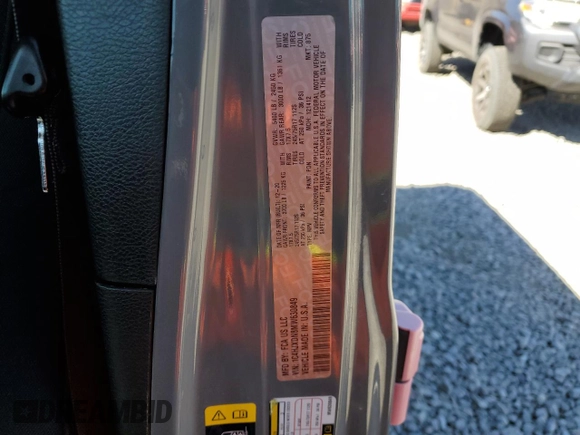 2021 Jeep Wrangler Unlimited 80th Anniversary with VIN 1C4HJXDN8MW630849, listed as a Copart auction lot 50433935 with 84,796 mi miles and Salvage title. Bid and sale history available at DreamBid. Image 13.