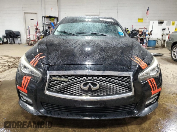 2015 Infiniti Q50 z VIN JN1BV7AR9FM396174, wystawiony jako Copart lot #50393685 z przebiegiem 110 824 mil mil oraz Szkoda całkowita • Salvage title. Historia ofert i sprzedaży dostępna na DreamBid. Obrazek 5.