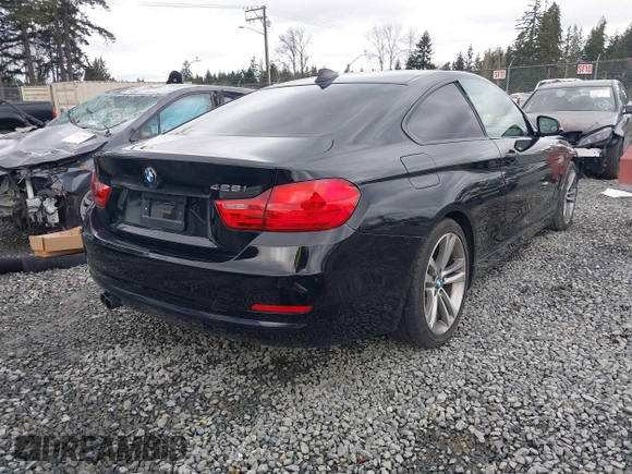 2014 BMW 4 Series 428i with VIN WBA3N3C50EK230489, listed as a IAAI auction lot 41613944 with 86,553 mi miles and . Bid and sale history available at DreamBid. Image 4.