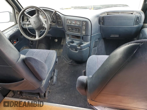 2000 Chevrolet Astro with VIN 1GNEL19W7YB206577, listed as a Copart auction lot 50245365 with Not Provided miles and Salvage Title. Bid and sale history available at carsss.com. Image 8.