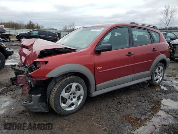 2006 Pontiac Vibe with VIN 5Y2SL65826Z451081, listed as a Copart auction lot 48453204 with 259,841 mi miles and Salvage Title. Bid and sale history available at carsss.com. Image 1.