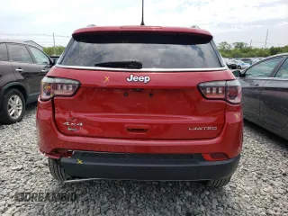 2019 Jeep Compass Limited z VIN 3C4NJDCB0KT753573, wystawiony jako Copart lot #59868045 z przebiegiem 67 615 mil mil oraz Szkoda całkowita • Salvage title. Historia ofert i sprzedaży dostępna na DreamBid. Obrazek 6.