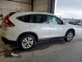 2012 Honda CR-V EX-L with VIN 5J6RM4H7XCL070283, listed as a Copart auction lot 55487735 with 145,052 mi miles and Clean Title. Bid and sale history available at carsss.com. Image 3.