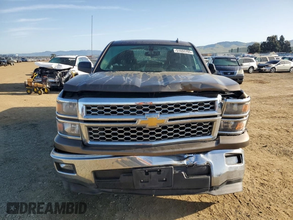 2014 Chevrolet Silverado 1500 LT with VIN 3GCPCREHXEG317280, listed as a Copart auction lot 51693705 with 150,352 mi miles and Salvage Title. Bid and sale history available at DreamBid. Image 5.