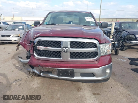 2019 Ram 1500 Classic Tradesman with VIN 1C6RR6FG7KS581371, listed as a IAAI auction lot 41538618 with 64,202 mi miles. Bid and sale history available at carsss.com. Image 12.