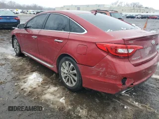 2016 Hyundai Sonata Sport with VIN 5NPE34AF9GH416360, listed as a Copart auction lot 45181925 with 82,863 mi miles and Salvage Title. Bid and sale history available at DreamBid. Image 2.