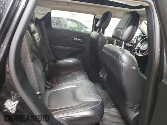 2014 Jeep Cherokee Limited with VIN 1C4PJMDS1EW266615, listed as a Copart auction lot 51103455 with 84,557 mi miles and Salvage Title. Bid and sale history available at carsss.com. Image 10.