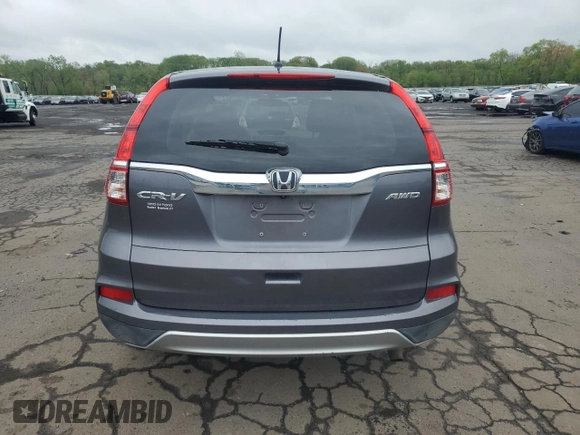2016 Honda CR-V EX with VIN 5J6RM4H54GL063124, listed as a Copart auction lot 55632825 with 114,444 mi miles and Salvage Title. Bid and sale history available at DreamBid. Image 6.