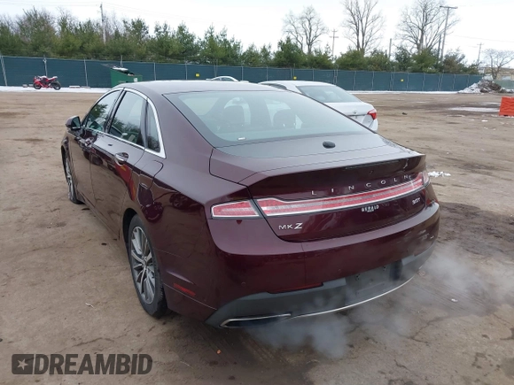 2017 Lincoln MKZ Select z VIN 3LN6L5CC3HR620854, wystawiony jako IAAI lot #41042376 z przebiegiem 131 517 mil mil oraz . Historia ofert i sprzedaży dostępna na DreamBid. Obrazek 3.