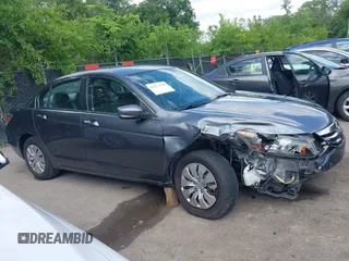 2011 Honda Accord LX with VIN 1HGCP2F31BA041385, listed as a IAAI auction lot 42271250 with 180,009 mi miles and . Bid and sale history available at DreamBid. Image 13.