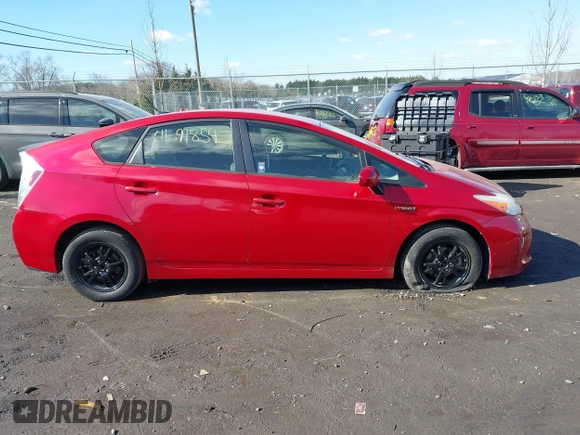 2012 Toyota Prius One with VIN JTDKN3DU1C5423301, listed as a IAAI auction lot 41691854 with 91,239 mi miles and . Bid and sale history available at carsss.com. Image 14.