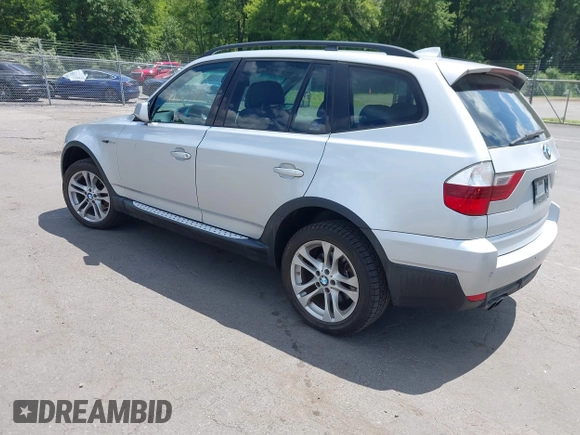 2008 BMW X3 3.0si with VIN WBXPC93478WJ09107, listed as a IAAI auction lot 42825318 with 155,387 mi miles and . Bid and sale history available at DreamBid. Image 3.