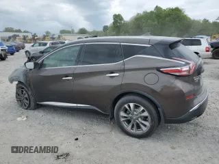 2016 Nissan Murano SL z VIN 5N1AZ2MG2GN141044, wystawiony jako Copart lot #53510865 z przebiegiem Nie podano mil oraz Szkoda całkowita • Salvage title. Historia ofert i sprzedaży dostępna na DreamBid. Obrazek 2.