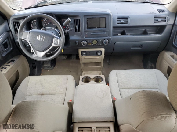 2010 Honda Ridgeline RT with VIN 5FPYK1F23AB008602, listed as a Copart auction lot 52180695 with 144,878 mi miles and Salvage Title. Bid and sale history available at carsss.com. Image 8.