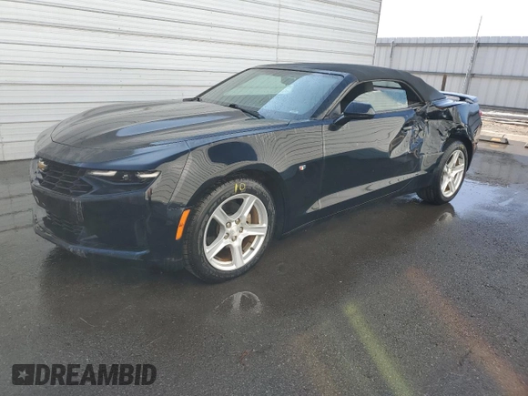 2020 Chevrolet Camaro 1LT with VIN 1G1FB3DX5L0111296, listed as a Copart auction lot 82791704 with 35,250 mi miles and Salvage Title. Bid and sale history available at carsss.com. Image 1.