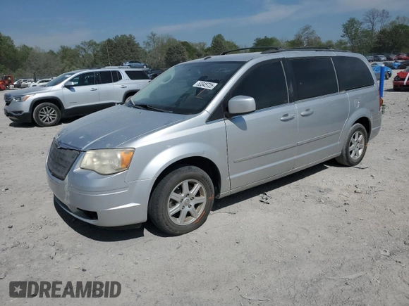 2010 Chrysler Town & Country Touring Plus with VIN 2A4RR8DX3AR352140, listed as a Copart auction lot 53345725 with 89,278 mi miles and Salvage Title. Bid and sale history available at DreamBid. Image 1.