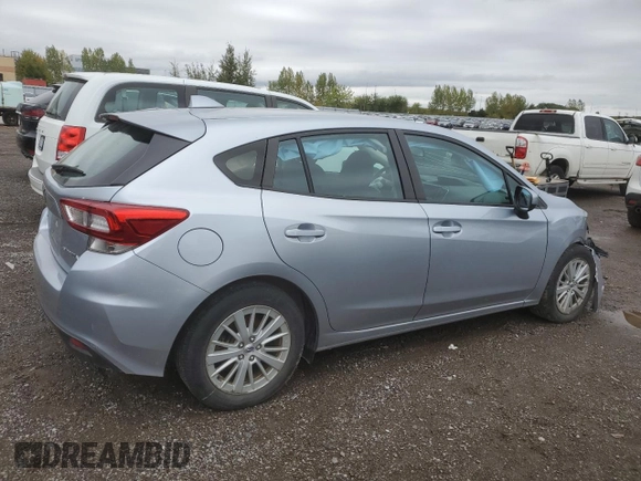 2018 Subaru Impreza with VIN 4S3GTAE67J3709114, listed as a Copart auction lot 72412834 with 49,570 mi miles and Salvage title. Bid and sale history available at DreamBid. Image 3.