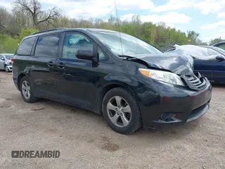 2012 Toyota Sienna LE AAS with VIN 5TDKK3DC1CS270204, listed as a IAAI auction lot 42204971 with 176,849 mi miles and . Bid and sale history available at DreamBid. Image 1.