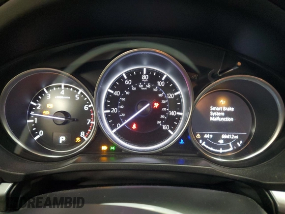 2019 Mazda CX-5 Touring with VIN JM3KFBCM1K0697500, listed as a Copart auction lot 46460735 with 69,412 mi miles and Salvage Title. Bid and sale history available at carsss.com. Image 9.