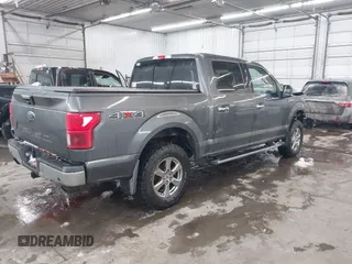 2018 Ford F-150 XL with VIN 1FTEW1E53JKF58493, listed as a IAAI auction lot 41517438 with 159,483 mi miles. Bid and sale history available at carsss.com. Image 4.