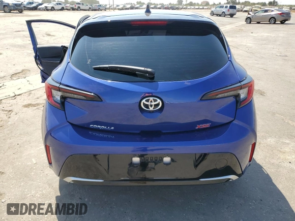 2024 Toyota Corolla Hatchback XSE with VIN JTNC4MBEXR3232288, listed as a Copart auction lot 68864284 with 6,114 mi miles and Salvage Title. Bid and sale history available at carsss.com. Image 6.