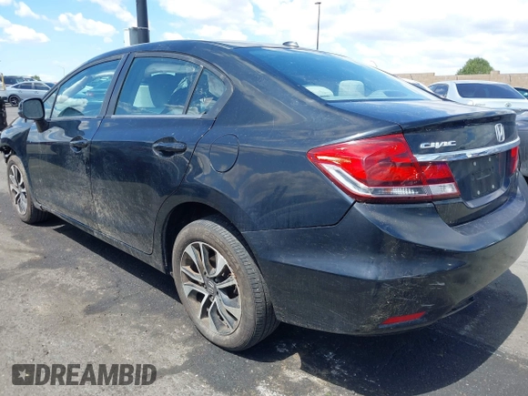 2013 Honda Civic EX with VIN 19XFB2F83DE252125, listed as a IAAI auction lot 41948687 with 150,979 mi miles and . Bid and sale history available at DreamBid. Image 3.
