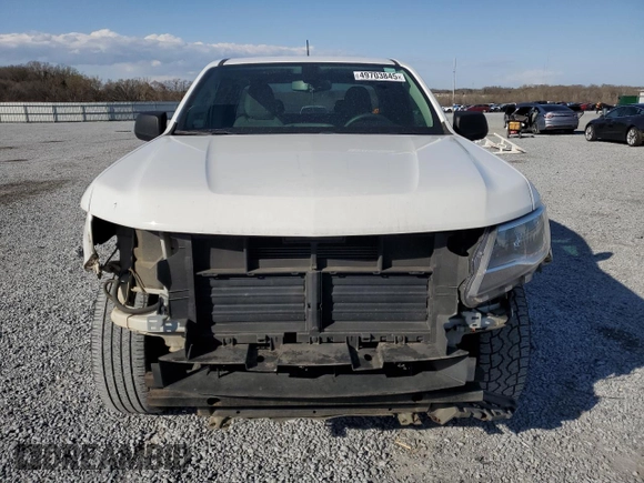 2019 Chevrolet Colorado 2WD Work Truck with VIN 1GCHSBEA0K1125569, listed as a Copart auction lot 49703845 with 89,663 mi miles and Salvage Title. Bid and sale history available at DreamBid. Image 5.