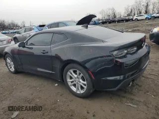 2019 Chevrolet Camaro 1LS with VIN 1G1FB1RXXK0135797, listed as a Copart auction lot 46783745 with 52,275 mi miles and Salvage Title. Bid and sale history available at carsss.com. Image 2.